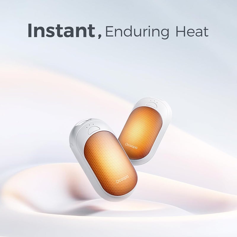 OCOOPA Magnetic Rechargeable Hand Warmers 2 Pack, Ultrathin Electric Handwarmers, Portable Pocket-Sized Heater, for Men, Women Purse Must Haves, Union UT3 Lite - Image 4